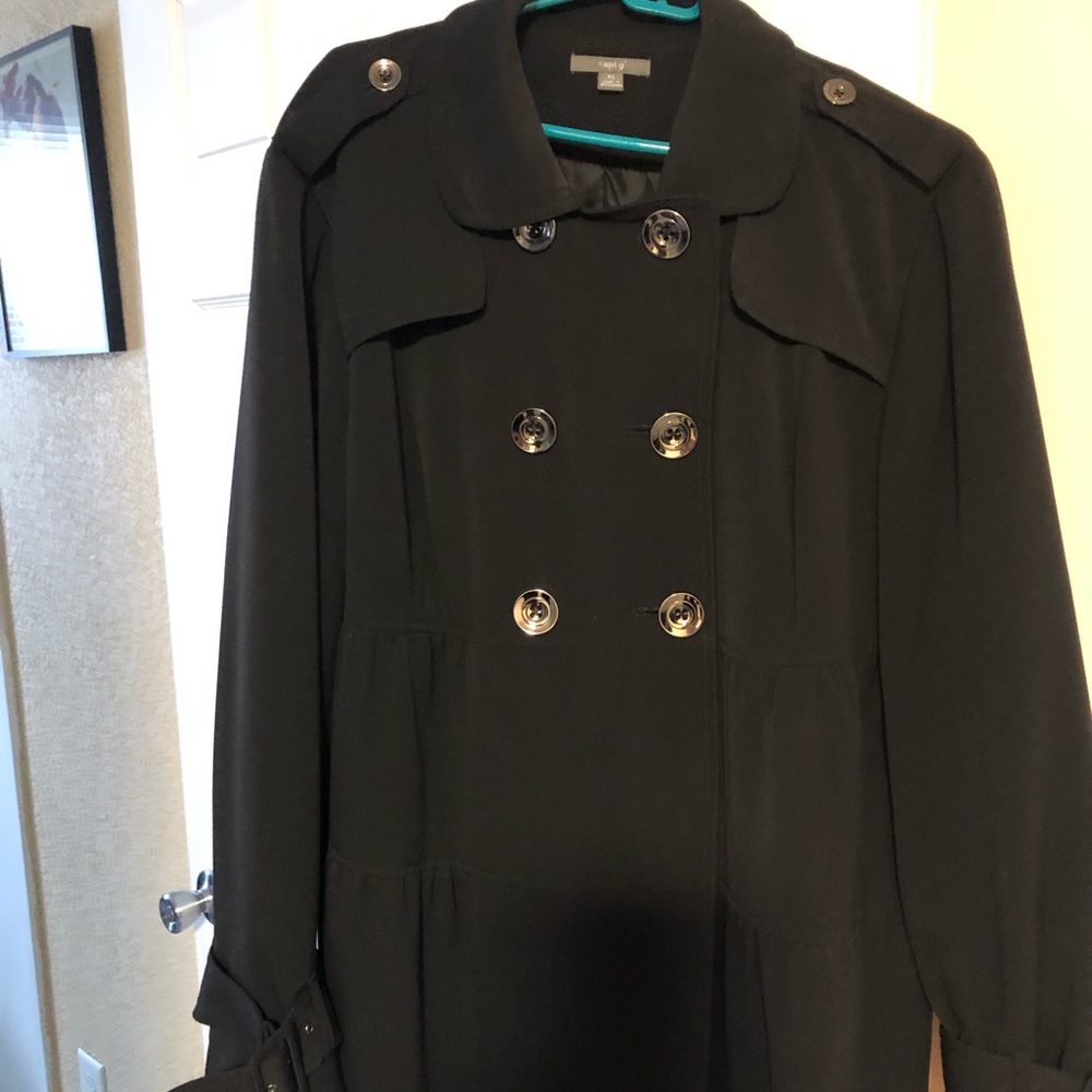 Apt 9 Jacket Adorable Apt 9 Black Cute Jacket Sz … - image 6